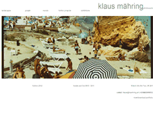 Tablet Screenshot of klaus.maehring.at
